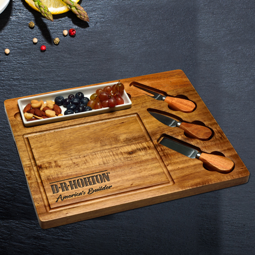 Acacia Celtic Cheese Board set 