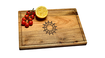 12.5" Acacia Cutting Board