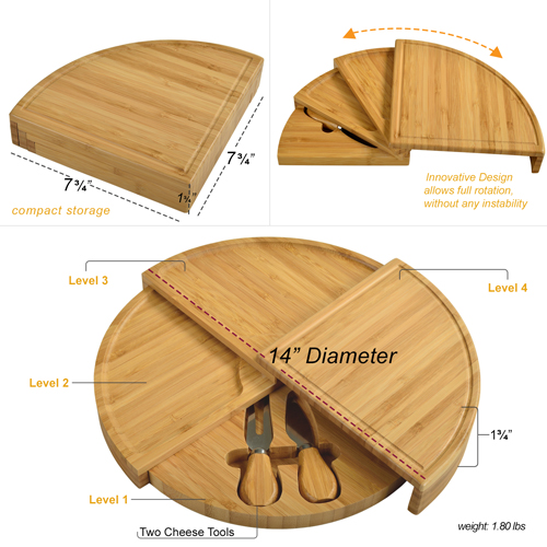 Picnic at Ascot Florence Cheese Board - Thumbnail 3